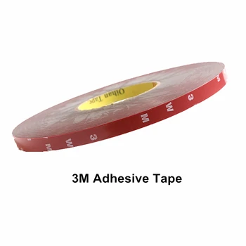 35 m/Rulle Stærkt Permanent 3m Dobbeltsidet Akryl Skum Tape Til LED Strip Light dobbeltklæbende tape Bil osv 8mm 10mm 12mm