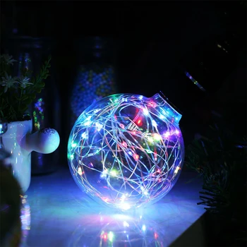 DONWEI Hjem Dekoration G80 E27 LED Base Ferie Lys String Retro Design glaskugle Fe Lys til Jul nytår
