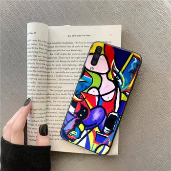 Picasso abstrakt kunst Maleri coque shell Phone Case For Samsung S6 S7 kant S8 S9 S10 e plus A10 A50 A70 note8 J7 2017