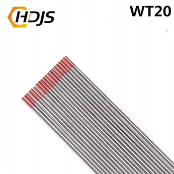 10stk/kvalitet god WT20 Rød Farve Thorium Wolfram Elektrode Hoved Wolfram Nål/stang Til Svejsning Machine1.5/1.6/2.0/2.4/3.0/3.2