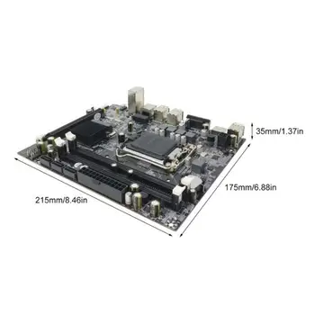 ATX Motherboard H55 Socket LGA 1156 VGA HDMI 2xDDR3 Dual Channels for Intel LGA1156Core I3 I5 I7 I3530 I5650CPU Mainboard