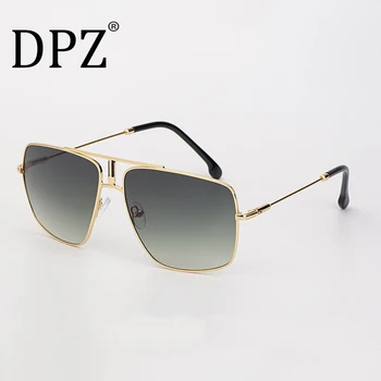 2020 DPZ nye vintage fashion square mænds metal pilot solbriller luksus kvinder alsidige nuancer solbriller UV400 Oculos De Sol