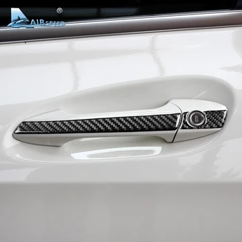 Flyvehastighed til Mercedes Benz A-Klasse 2013-2018 CLA 2013-18 GLA 15-16 VENSTRESTYREDE Carbon Fiber Udvendige dørhåndtag Dække Trim-Bil Klistermærker