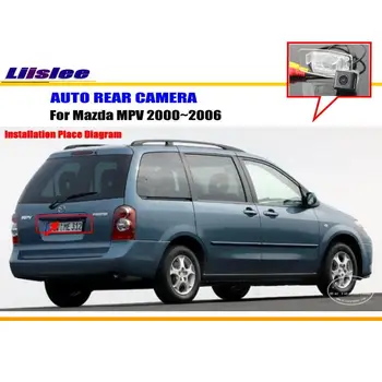 Bil førerspejlets Kamera Til Mazda MPV 2000 2001 2002 2003 2004 2005 2006 Bil Omvendt Backup-Kamera Auto Tilbehør