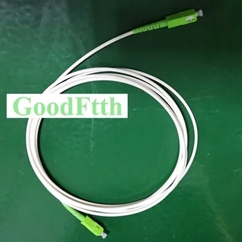 Fiber patchkabler Jumpere Hvide Kabel SC/APC-SC/APC SM Simplex GoodFtth 20-50m