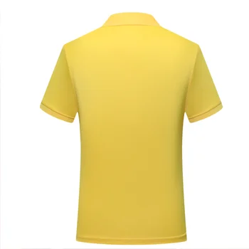YOTEE kvalitet sommeren klassiske kort-langærmet polo shirt brugerdefinerede LOGO design firma uniform