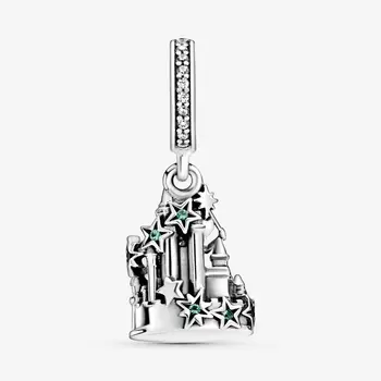 Ægte 925 Sterling Sølv Slottet Med Magiske Drømme Charm Perler Passer Oprindelige Pandora Armbånd Til Kvinder DIY Smykker Gave