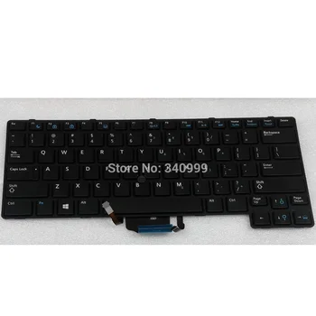 Ny bærbar tastatur til DELL Latitude E6430u Baggrundsbelyst tastatur Pointer OS