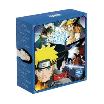 1Pc Anime Naruto Tegneserie Sæt Vand Cup Postkort Mærkat Plakat Luksus gaveæske Animationsfilm Rundt