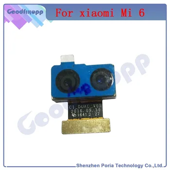 Originale Bageste Kamera På Bagside For Xiaomi Mi 6 Mi6 Tilbage Kamera Modul Flex Kabel Udskiftning, Reparation, Reservedele