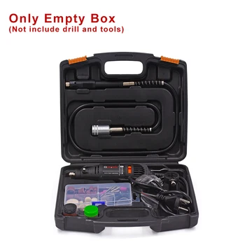 GOXAWEE Plast Værktøjer bæretaske værktøjskasse For Dremel Elektrisk Boremaskine Roterende Værktøjer Ikke omfatte Mini Boremaskine og Roterende Værktøjer