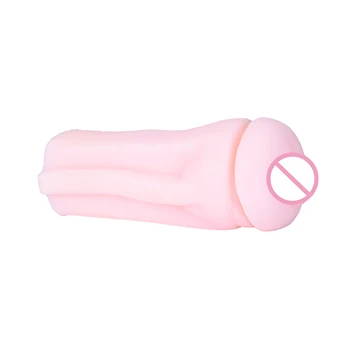 Hot Male Masturbator Vibrationer Pocket Pussy Ægte Vagina/ Oral Onani-Cup Lommelygte Form Voksen Mand Vagina sexlegetøj til Mænd