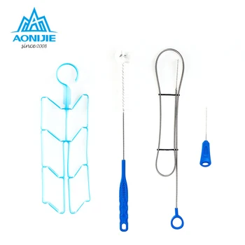 AONIJIE drikkeblære Cleaning Kit til Universal vandreservoir, 4 i 1 Cleaner Sæt Renere Børster Hydrering Taske