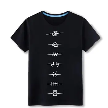 Høj-Q Unisex NARUTO Uzumaki Naruto Gaara Løs Bomuld T-shirt Tee T-Shirt