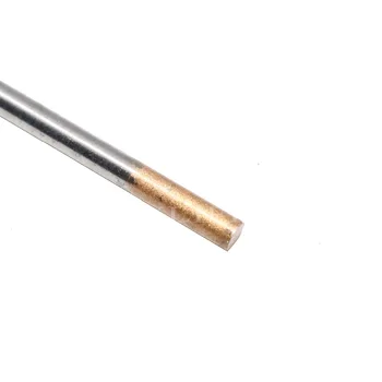 10stk 1.5% Lanthanated WL15 TIG Wolfram Elektrode 2,4 x 150mm Guld Metalbearbejdning