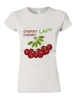 T-Shirt Til Mænd, Kvinder Cherry Kirsebær Dame Unisex T-Shirt M224