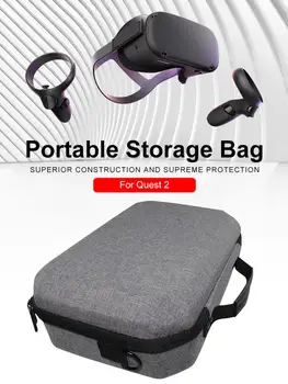 Nye Protable VR Tilbehør Til Oculus Quest 2 VR Headset Rejse kuffert EVA opbevaringsboks Til Oculus Quest 2 Beskyttende Taske