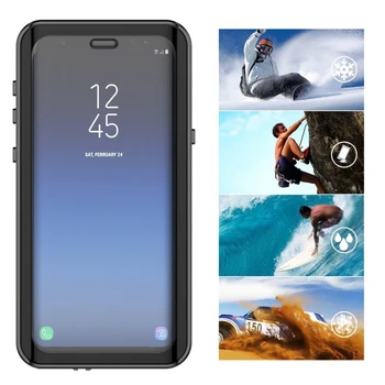 IP68 Vandtæt taske til Samsung Galaxy S9 S8 Plus-taske til Samsung S10 Plus Note 9 Note 8 Dække Stødsikkert Dykning Telefon Shell