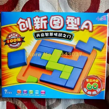 Innovation puslespil intelligens test kreative tangram puslespil, hjerne teaser børn uddannelsesmæssige logisk spil toy Toy