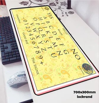 Ouija board musemåtter 70x30cm pad til mus notbook computer, pad mus Populære gaming musemåtte gamer tastatur mus måtter