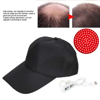 USB Hår Vækst Hat Oil Control hårtab Behandling Instrument 102 Emission Hovedet Hår Tab Behandling Hat