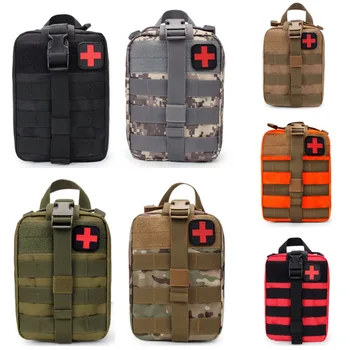 CQC Taktiske EDC Molle Medicinsk IFAK Pouch Nytte EMT First Aid Kit Overlevelse Taske Nødsituation Airsoft Militære Jagt Taske