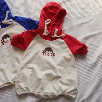 Bodysuit Nye Efteråret koreanske Baby Søde Pige ' s fælles Landbrugspolitik Gennemgang Passer til Overalls og Børns Tøj Baby Body Baby Tøj