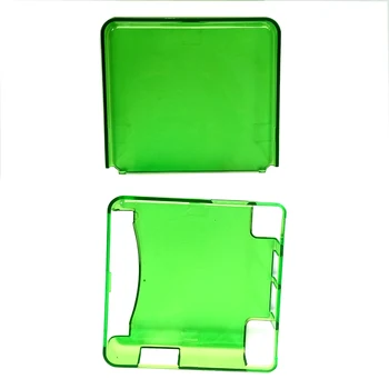 1 sæt Til Nintendo GBA SP Plast Krystal gennemsigtig grønne Beskyttende Shell