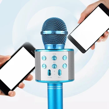 ZK50 Bærbare Bluetooth-Karaoke Mikrofoner, Trådløse telefoner, mini hjem KTV for at Spille Musik og Synge Højttaler Afspiller Selfie