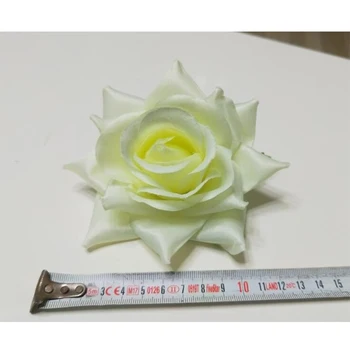 5Pcs 13cm Kunstige Blomster, Silke Roser Hoved Falske Blomster Til Bryllup Part Hjem DIY Garland Dekoration Blomstrede Håndværk Forsyninger