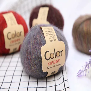 50g Uld bolden knittingThreads for knittingAcrylic mohair garn til at strikke lana hæklet uld garn til hånd, strik hæklede line