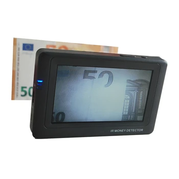 IR infrarød kamera, bærbare kontant valuta detektor falske penge seddel detektor MINI SEDLEN DETEKTOR