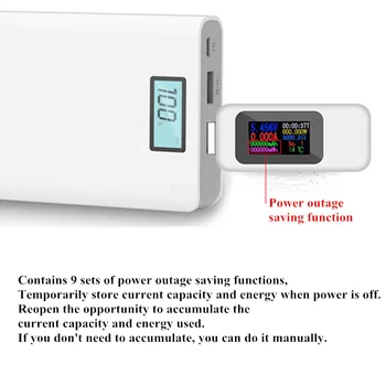 U96 13 i-1 USB-tester DC Digital voltmeter amperimetro aktuelle spænding volt meter amperemeter detektor power bank oplader indikator