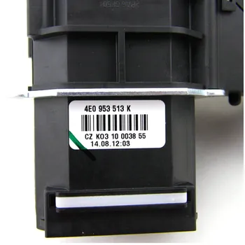 Blinklyset skifte lysstyring switch forlygte flasher KNAPPEN FOR AUDI A4 B6 B7 A6 C6 A8 Q7 2003-2008 4E0 953 513 K