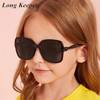 2020 New Kids Square Solbriller Piger Drenge Vintage Stor Rammen Sort Sol Briller, Børn, Mode, Farverige Eyeware UV400 Oculos