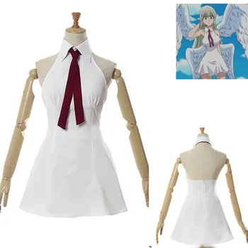 Anime De Syv dødssynder Gudernes Vrede Elizabeth Liones kjole Cosplay Kostumer