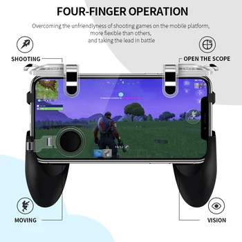 Data Frog L1 R1 Udløser For PUBG Mobile Spil Controller Gamepad Brand-Knap Joystick Til iPhone og Android-Mobiltelefon Spil