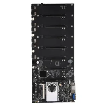 BTC-37 Miner Bundkort CPU-Sæt 8 Video Card Slot DDR3 Hukommelse er Integreret VGA Interface Lavt Strømforbrug