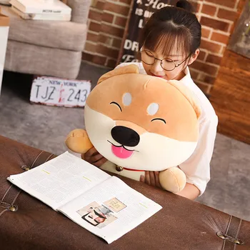Shiba Inu Hunde-Dukke fra Toy Japansk Doge Hund Legetøj Blød Plys Søde Cosplay Gave Toy 40cm/55cm/70cm