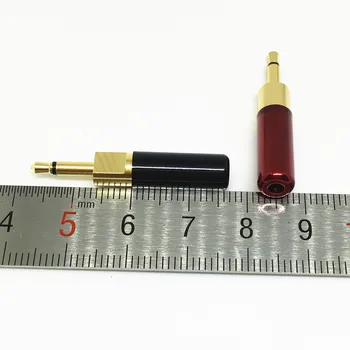 4stk Nye Mini-2,8 MM Hul 2,5 mm Mono Jack Mandlige Audio Stik for Lodning på Kabel-Adapteren Forbindelse DIY Audio Stik