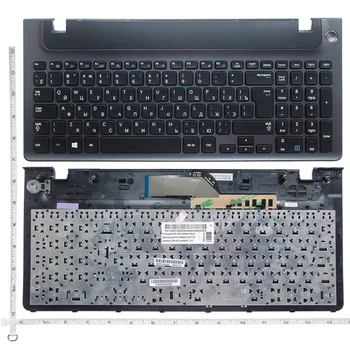 NYE russiske laptop tastatur med ramme til samsung NP 355E5C NP355V5C NP300E5E NP350E5C NP350V5C BA59-03270C RU layout