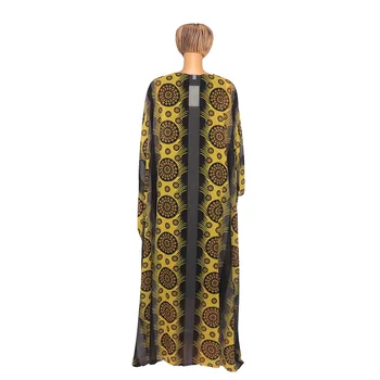 Afrikanske Kjoler til Kvinder, Muslimske Flagermus Ærme Abaya Hijab Kjoler Diamond 2 Stykke Vestidos Marokkanske Kaftan Kjoler Ropa Islamiske Robe