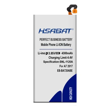 HSABAT Nye 4300mAh Batteri til Samsung Galaxy A7 2017 / SM-A720 A720F A720S Galaxy J7 Pro SM-J730F / J7 2017 EB-BA720ABE
