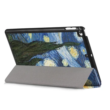 Farverige trykt tilfældet For iPad mini4 mini5 2019 7,9 tommer Magnetiske Folde Stå Smart PU læder Cover Beskyttende Shell