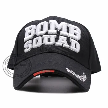 LIBERWOOD Lov Håndhævelse Cap, Hat Bomb Squad Police cap Broderet Sort 3D Baseball Cap Snapback Justerbar Hat visir Far Hat
