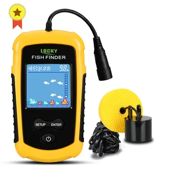 FFC1108-1 Alarm 100M Bærbare Sonar Fisk Finderne Fiskeri lokke Ekkolod Fiskeri Finder Søen havfiskeri