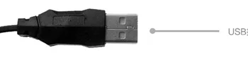 USB2.0 kablede optisk mus til Lenovo mouse kabel tavs USB notebook mute-musen til usb-mus