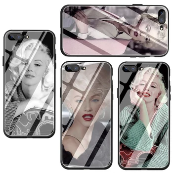 Marilyn Monroe Hærdet Glas Telefonens Cover Case til iPhone SE 2020 5 5 6 6'ere Plus 7 8 Plus X XR XS 11 Pro Antal