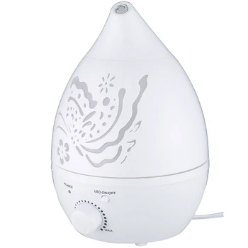 ATWFS Luft Luftfugter Aroma Æterisk Olie Diffuser 7 Farve LED med Skære Tåge Kaffefaciliteter for hjemmekontor Fogger Baby Værelse Aromatherap