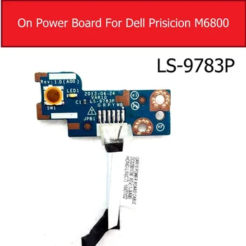 Ægte On/Off Power Board For Dell prisicion M6800 power-Afbryderen på knappen Jack Bord Udskiftning LS-9783P